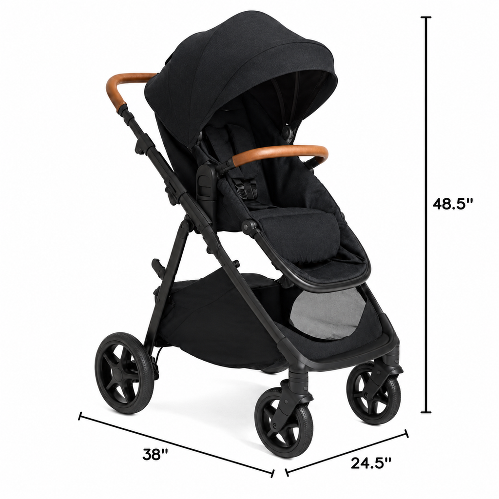 4-in-1 Baby Stroller Travel System with Infant Car Seat