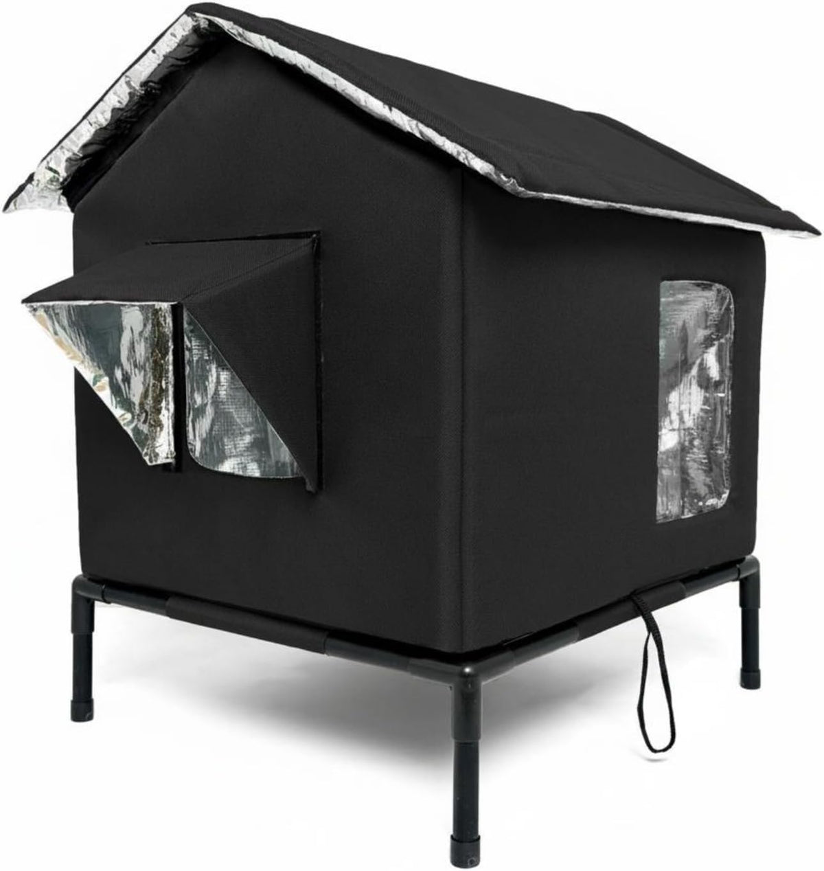 All-Weather Outdoor Cat Shelter – Waterproof & Foldable,Extra Large Insulated Outdoor Cat House