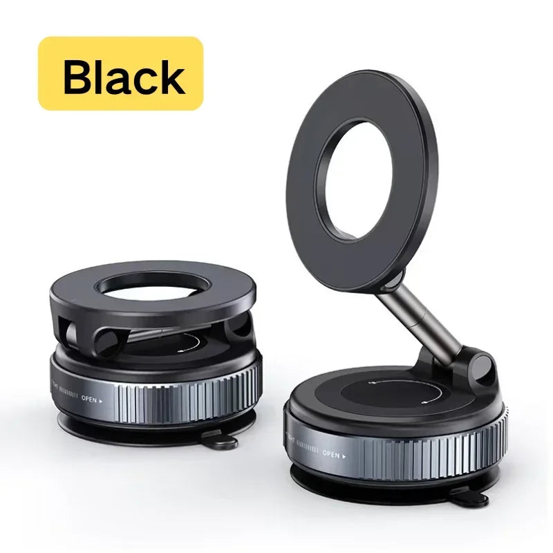 2026 Magnetic vacuum  car phone holder 360 adjustable mount